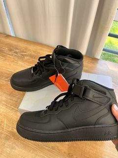 NIKE AIR FORCE MID 07 BLACK