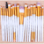KIT 20 Pcs Pincéis De Maquiagem