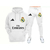 Conjunto Moletom Real Madrid Blusa + Calça Abrigo Premium Inverno Lançamento 2024 Champions Time Europeu na internet