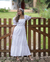 Vestido Tulipa Manga Bufante - Off White - comprar online
