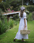 Imagem do Vestido Tulipa Manga Bufante - Off White