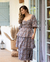 Vestido Lírio Decote Princesa - Floral - loja online