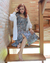Vestido Midi Hortência - Floral - comprar online