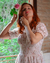 Vestido Midi Dália - Floral - comprar online