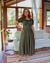 Imagem do Vestido Midi Dália - Verde Militar