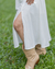 Vestido Midi Hortência Off-White