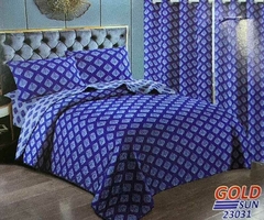 Acolchado de verano 7 piezas estampado - EL REY DEL HOGAR