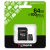 Cartão de Memória MicroSD 64GB Kingston Canvas Select Plus Gen3, 100MB/s, Classe 10 - U1 - V10, Preto - SDCS3/64GB