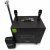 Ecopower EP-S204, Woofer 8" X2, Tweeter 3", 200W, Bluetooth, USB, AUX, Karaokê, Bivolt - Preto