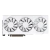 Placa de Vídeo XFX Swift AMD Radeon RX 9070 XT White Triple Fan Gaming Edition, 16GB, 256bits, GDDR6, FidelityFX, FreeSync - RX-97TSWF3W9 - Norato