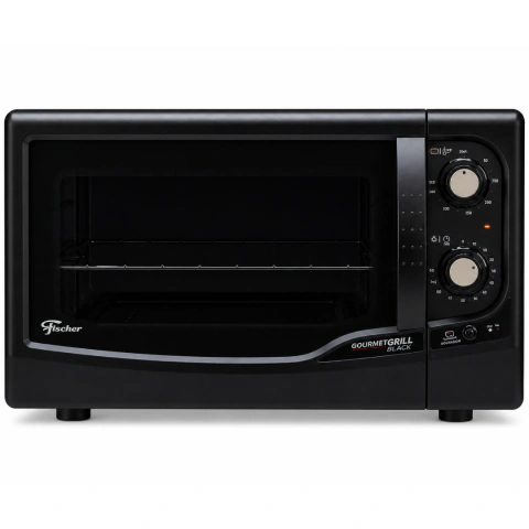 Forno Elétrico de Bancada Fischer Gourmet Grill 44L, 1775W, Preto