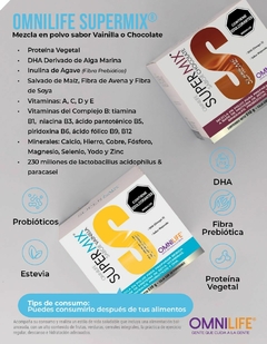 SUPER MIX SUPREME VAINILLA CAJA X 30 SOBRES - Nutricion&Salud