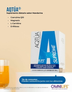 AQTUA SUPREME CAJA X 30 SOBRES - Nutricion&Salud