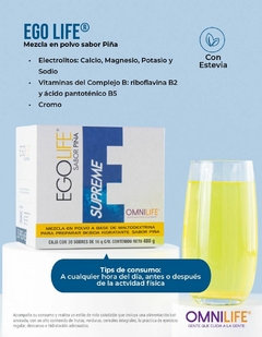 EGO LIFE SUPREME CAJA X 30 SOBRES - Nutricion&Salud