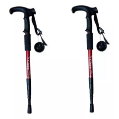 Baston Trekking Aluminio Senderismo Montaña Caminar