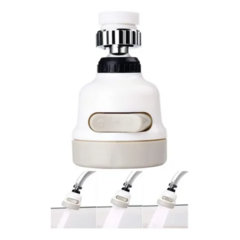 Adaptador Para Lavaplatos Gira 360 Grados con 3 Tipos De Chorro - comprar online