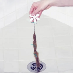 Saca Quita Pelusas Pelo Baño Pileta Ducha Removedor - estoycomprando