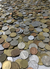 Lote 1kg de moedas estrangeiras diversas