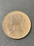 Moeda Reino Unido one penny 1860 rainha Victoria - comprar online