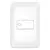 CONJUNTO PIAL POP 4X2 BRANCO COM PLACA (1 CAMPAINHA) LGX040