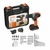 KIT PARAFUSADEIRA/FURADEIRA DE IMPACTO 20V MAX 3/8" (10mm) ÍON DE LÍTIO COM 80 ACESSÓRIOS - BLACK + DECKER