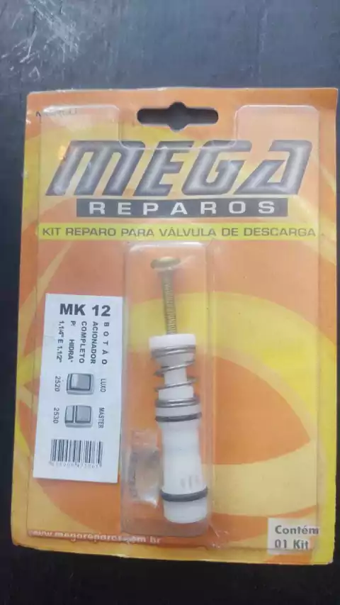 BOTÃO ACIONADOR COMPLETO PARA HYDRA 1.1/4" E 1.1/2" MEGA REPAROS