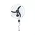 VENTILADOR OSCILANTE DE PARDE 60CM PREMIUM CROMADO - VENTISOL - loja online