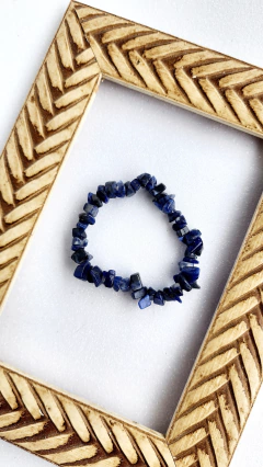 Pulseira Pedra natural Lapis Lazuli na internet