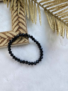 Pulseira Cristal Preto: Elegância Intemporal