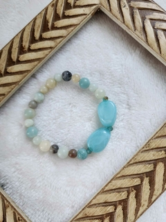 Pulseira em Pedra Natural Amazonita