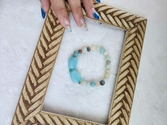 Pulseira em Pedra Natural Amazonita - comprar online