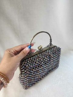 Bolsa em Miçangas Encanto da Vovó - Bijus da Pampam