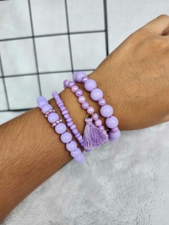 Quarteto de Pulseiras Delicadas - comprar online