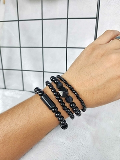 Quarteto Pulseiras Black - comprar online