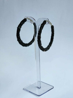 Brinco de Argola com Toque de Brilho - comprar online