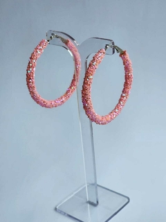 Imagem do Brinco de Argola com Toque de Brilho