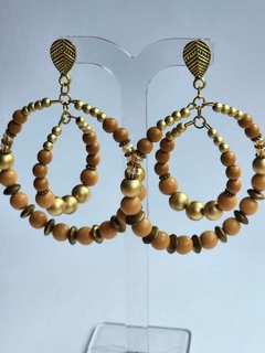 Brinco Boho Terra Dourada