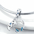 Berloque Pingente Gamer Azul Prata 925 na internet