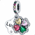 Berloque Pingente Charms Trevo Quatro Folhas Lucky Prata 925