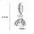 Berloque Charms Pingente Vagalume Fluorescente Prata 925 - loja online