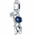 Berloque Charms Pingente Astronauta Estrela Prata 925