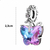 Berloque Pingente Borboleta Swarovski em Prata 925 - loja online