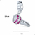 Berloque Pingente Microfone Cantor Cantora Prata 925 - comprar online