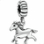Berloque Charms Pingente Cavalo Prata 925