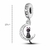 Berloque Charms Pingente Gato Negro Lua Prata 925 - Difinity