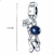 Berloque Charms Pingente Astronauta Estrela Prata 925 - Difinity