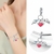 Berloque Charms Pingente Casal Apaixonado Prata 925 - comprar online