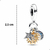 Berloque Charms Pingente Lua Sol Estrela Prata 925 - loja online