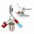 Berloque Charms Pingente Amor Cinema Pipoca Prata 925 - Difinity
