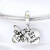 Berloque Pingente Abelha Bee My Honey Prata 925 - Difinity